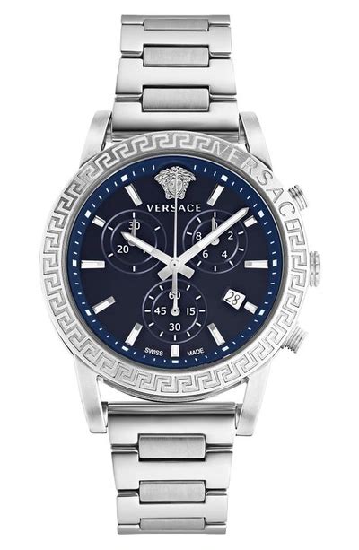 Versace Sport Tech Chronograph Bracelet Watch, 40mm